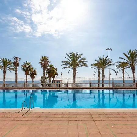 50 Mts Beach With Sea Views Pool Algarrobo Costa Exterior photo